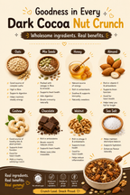 Bitekar Dark Cocoa Nut Crunch