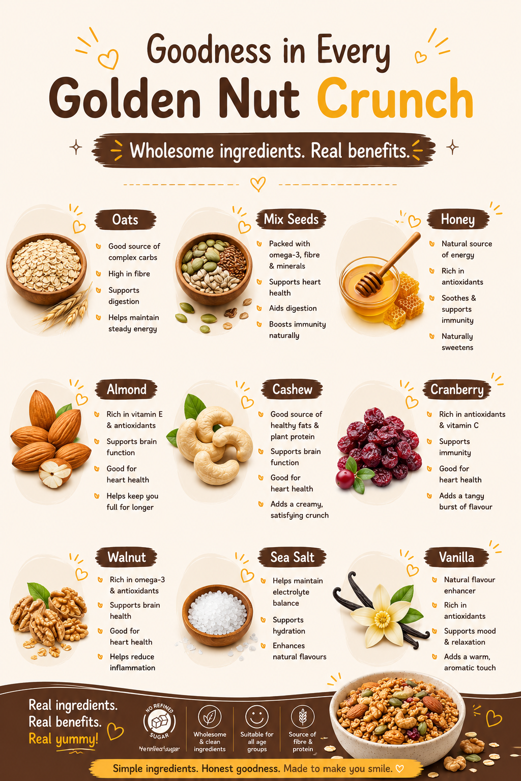 Bitekar Golden Nut Crunch